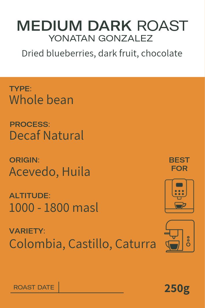 ESPRESSO DECAF - YONATAN GONZALEZ
